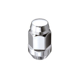 McGard Hex Lug Nut (Cone Seat Bulge Style) M14X1.5 / 22mm Hex / 1.635in. L (Box of 100) - Chrome