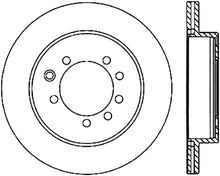 Load image into Gallery viewer, StopTech Power Slot 87-89 Conquest 5 Lug / 83-89 Starion 5 Lug Cryo Slotted Rear Left Rotor