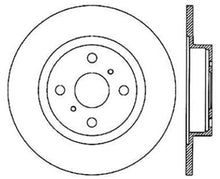 Load image into Gallery viewer, StopTech Power Slot 87-89 Toyota MR2/MR2 Spyder (Exc. Turbo) Rear Right Cryo Slotted Rotor