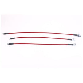 Power Stop 97-06 Jeep Wrangler Front & Rear SS Braided Brake Hose Kit