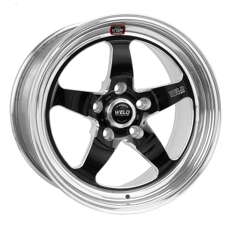 Weld S71 18x10 / 5x4.5 BP / 7.2in. BS Black Wheel (Low Pad) - Non-Beadlock