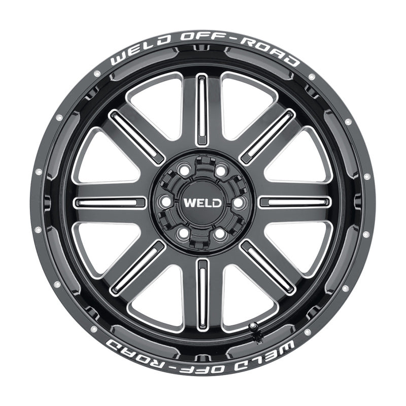 Weld Off-Road W103 22X10 Chasm 6X135 6X139.7 ET-18 BS4.75 Gloss Black MIL 106.1