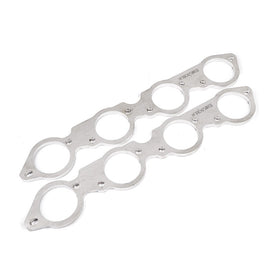 Stainless Works BBC Round Port 304SS Exhaust Flanges 2-3/8in Primaries (Raised Port Heads Only)