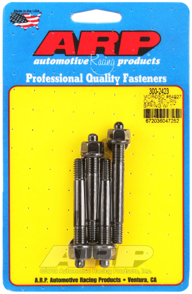 ARP Moroso 64927 Dual Return Spring w/ 1in Spacer Plate pro Series Carb Stud Kit - GTR Auto