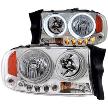 Load image into Gallery viewer, ANZO 1997-2004 Dodge Dakota Crystal Headlights Chrome 1pc