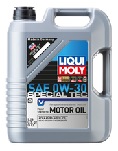 Load image into Gallery viewer, LIQUI MOLY 5L Special Tec V Motor Oil SAE 0W30