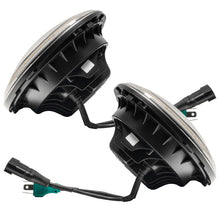 Load image into Gallery viewer, Oracle 07-18 Jeep Wrangler JK Switchback LED Halo Headlights - Amber/White - Switchback