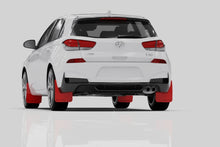 Load image into Gallery viewer, Rally Armor 19-21 Hyundai Elantra N Line Black UR Mud Flap w/ Silver Logo