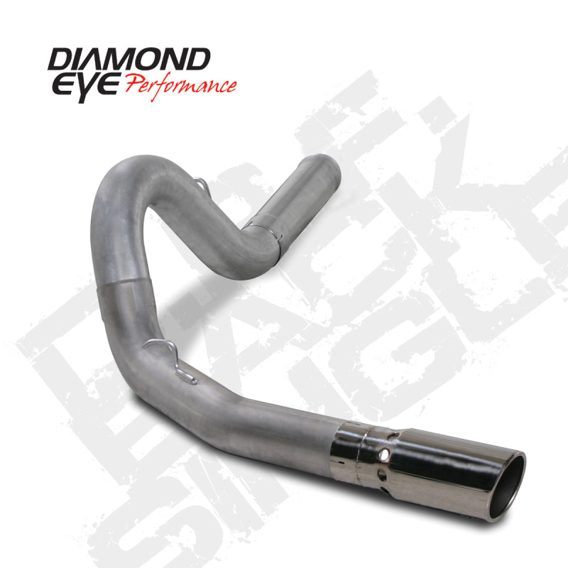 Diamond Eye KIT 5in DPF-BACK SGL AL: 2011-2015 CHEVY 6.6L 2500/3500