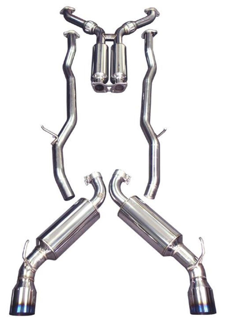 Injen 08-11 Lancer 4cyl 2.0L/2.4L (All Trim Levels) 60mm Cat-Back Exhaust w/ Titanium Tip