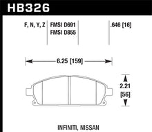 Load image into Gallery viewer, Hawk Performance Ceramic Street Brake Pads