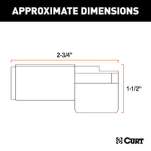 Load image into Gallery viewer, Curt Electrical Adapter (6-Way Round Vehicle to 4-Way Flat Trailer)