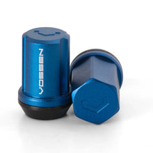 Load image into Gallery viewer, Vossen 35mm Lock Nut - 14x1.5 - 19mm Hex - Cone Seat - Blue (Set of 4)