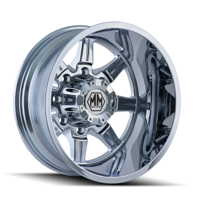 Mayhem 8101 Monstir 22x8.25 / 8x170 BP / -160mm Offset / 124.9mm Hub Rear Chrome Wheel