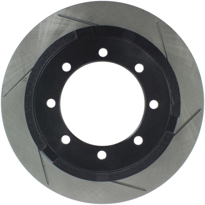 StopTech 12-20 Ford F-350/450 Super Duty Rear Left Sport Slotted Rotor