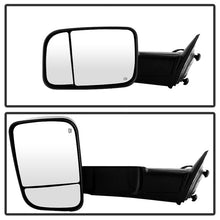 Load image into Gallery viewer, xTune Dodge Ram 1500 09-12 Extendable Heated Adjust Mirror Black Housing Left MIR-DRAM09S-PWH-L