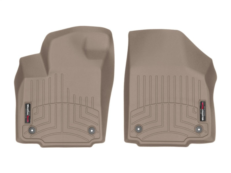 WeatherTech 2016+ Ford F-150 Regular Cab Front FloorLiner - Tan