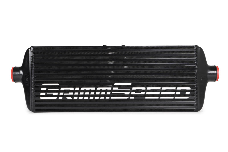 GrimmSpeed 2008-2014 Subaru WRX Front Mount Intercooler Kit Black Core / Red Pipe