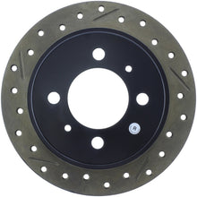Load image into Gallery viewer, StopTech 95-99 Nissan 200SX / 91-99 Sentra (Exc Wagon) Slotted &amp; Drilled Right Rear Rotor