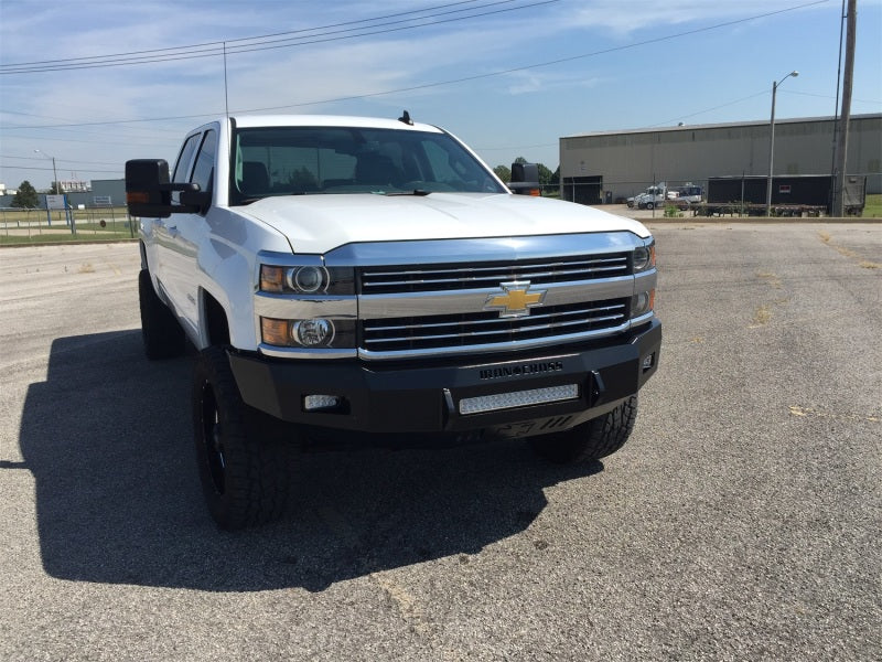 Iron Cross 07-13 Chevrolet Silverado 1500 Low Profile Front Bumper - Matte Black