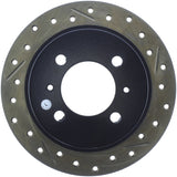 StopTech 95-99 Nissan 200SX / 91-99 Sentra (Exc Wagon) Slotted & Drilled Left Rear Rotor