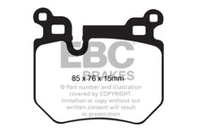 Load image into Gallery viewer, EBC 08-10 BMW 135 3.0 Twin Turbo Greenstuff Rear Brake Pads