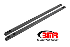 BMR 15-17 S550 Mustang Super Low Profile Chassis Jacking Rails - Black Hammertone - GTR Auto