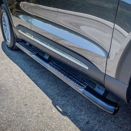 Westin 20-21 Ford Explorer PRO TRAXX 4 Oval Nerf Step Bars - Black - GTR Auto