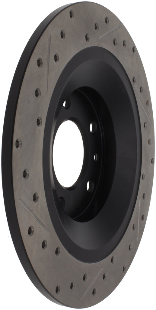 StopTech 06-07 Mazda Tribute 6 Slotted & Drilled Left Rear Rotor