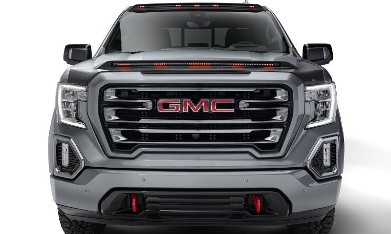 AVS 19-22 GMC Sierra 1500 Low Profile Aeroskin Lightshield Pro - Black