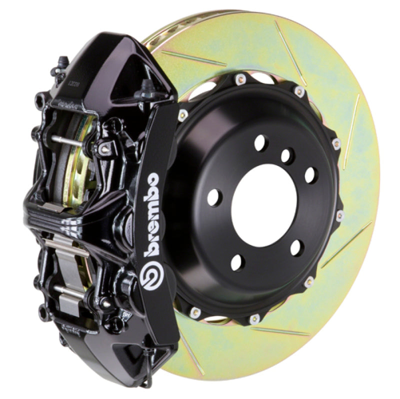 Brembo 16-18 Focus RS Front GT BBK 6 Piston Cast 380x32 2pc Rotor Slotted Type-1-Black