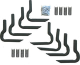 Rampage 2004-2006 Toyota Tundra Extended Cab Pickup Bracket Kit Xtremeline/Patriot - Black