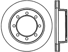 Load image into Gallery viewer, StopTech 95-99 Ford F250/350 Front Right Cryo Sport Slotted Rotor