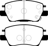 EBC 2016+ Chevrolet Cruze 1.4L Turbo (10.9in Front Rotor) Ultimax2 Front Brake Pads