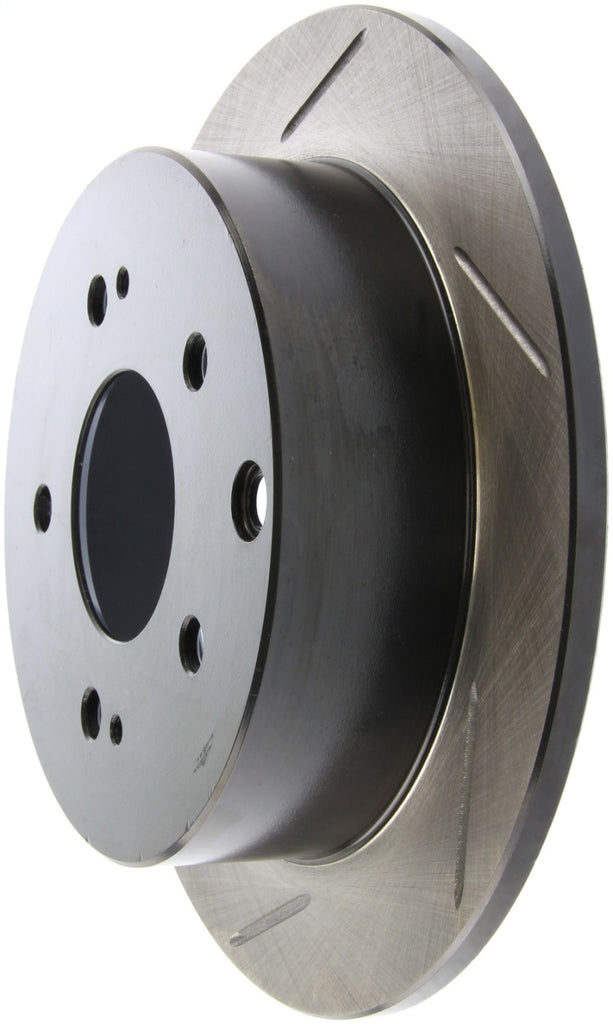 StopTech Power Slot 06-09 Mitsubishi Eclipse GS 4cyl / 04-07 Galant 2.4/3.8 Slotted Right Rear Roto