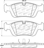 StopTech Sport Brake Pads w/Shims & Hardware - Front