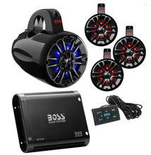 Load image into Gallery viewer, Boss Audio Systems UTV Marine Stereo Package