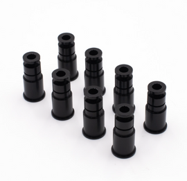 BLOX Racing 14mm Adapter Top (1in) w/Viton O-Ring (Set of 4)