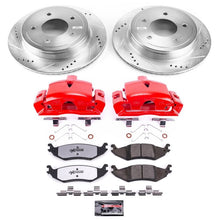 Load image into Gallery viewer, Power Stop 04-05 Ford E-150 Club Wagon Rear Z36 Truck&amp;Tow Kit w/Cals