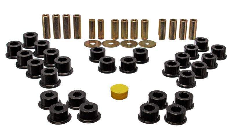 Energy Suspension 90-97 Mazda Miata Black Rear Control Arm Bushing Set - GTR Auto