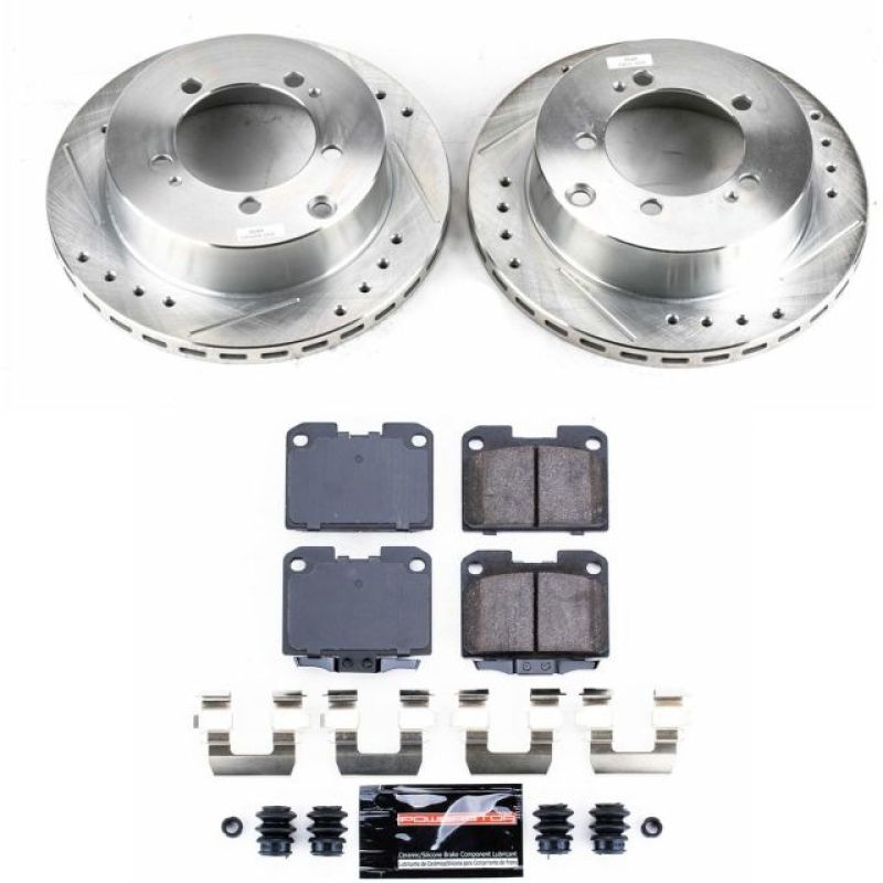 Power Stop 1999 Mitsubishi 3000GT Rear Z23 Evolution Sport Brake Kit