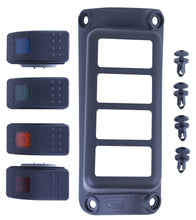 Load image into Gallery viewer, Daystar 2015-2018 Jeep Renegade 2WD/4WD - A-Pillar Rocker Switch Pod (Switches Included)