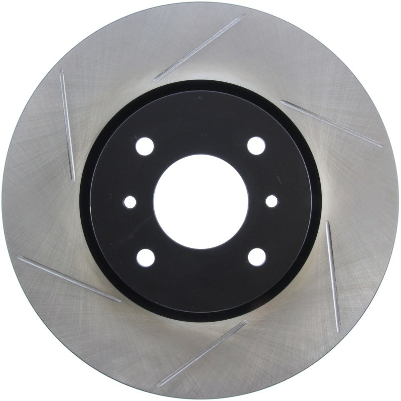 StopTech Power Slot 03-06 Sentra Spec V w/ Brembo SportStop Slotted Front Right Rotor