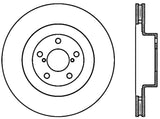 StopTech 02-08 Subaru WRX SportStop Cryo Slotted & Drilled Left Front Rotor
