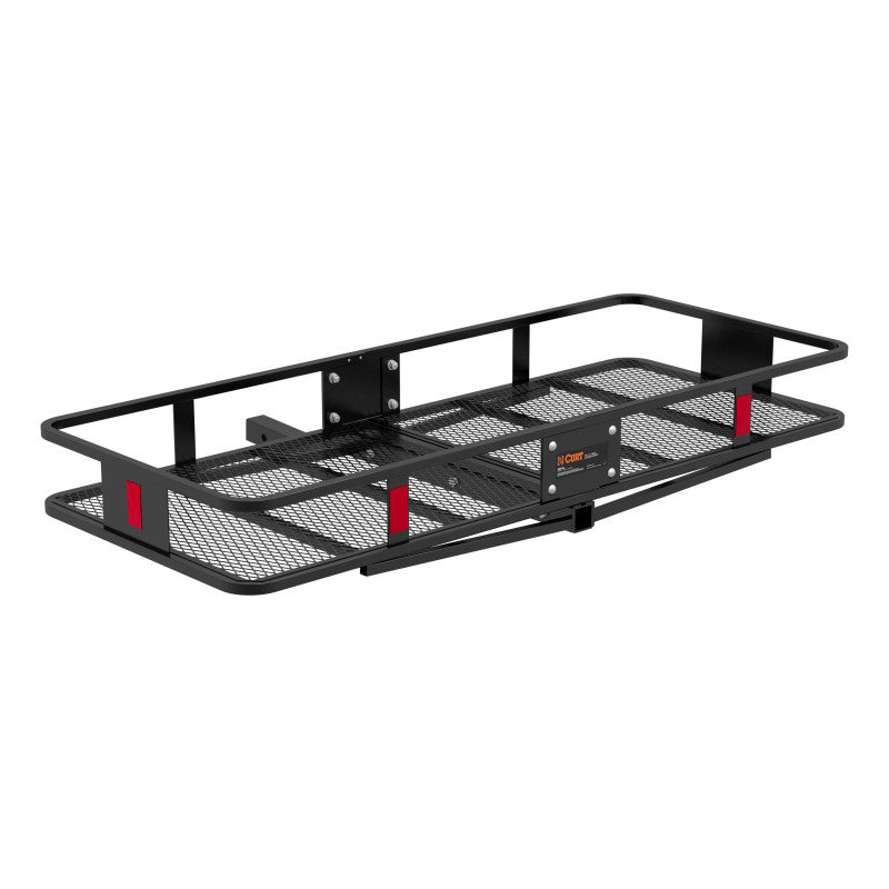 Curt 60in x 24in Basket-Style Cargo Carrier (Fixed 2in Shank)