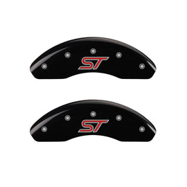 MGP 4 Caliper Covers Engraved Front & Rear ST Black finish silver ch