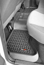 Load image into Gallery viewer, Rugged Ridge Floor Liner Rear Black 2002-2018 Dodge Ram 1500 Quad Cab