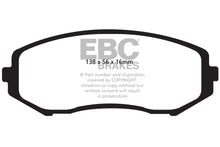 Load image into Gallery viewer, EBC 08+ Suzuki Grand Vitara 2.4 Ultimax2 Front Brake Pads