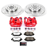 Power Stop 15-17 Chrysler 200 Rear Z36 Truck & Tow Brake Kit w/Calipers