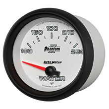 Load image into Gallery viewer, Autometer Phantom II 2-5/8in 100-250 Degrees F Electrical Water Temperature Gauge